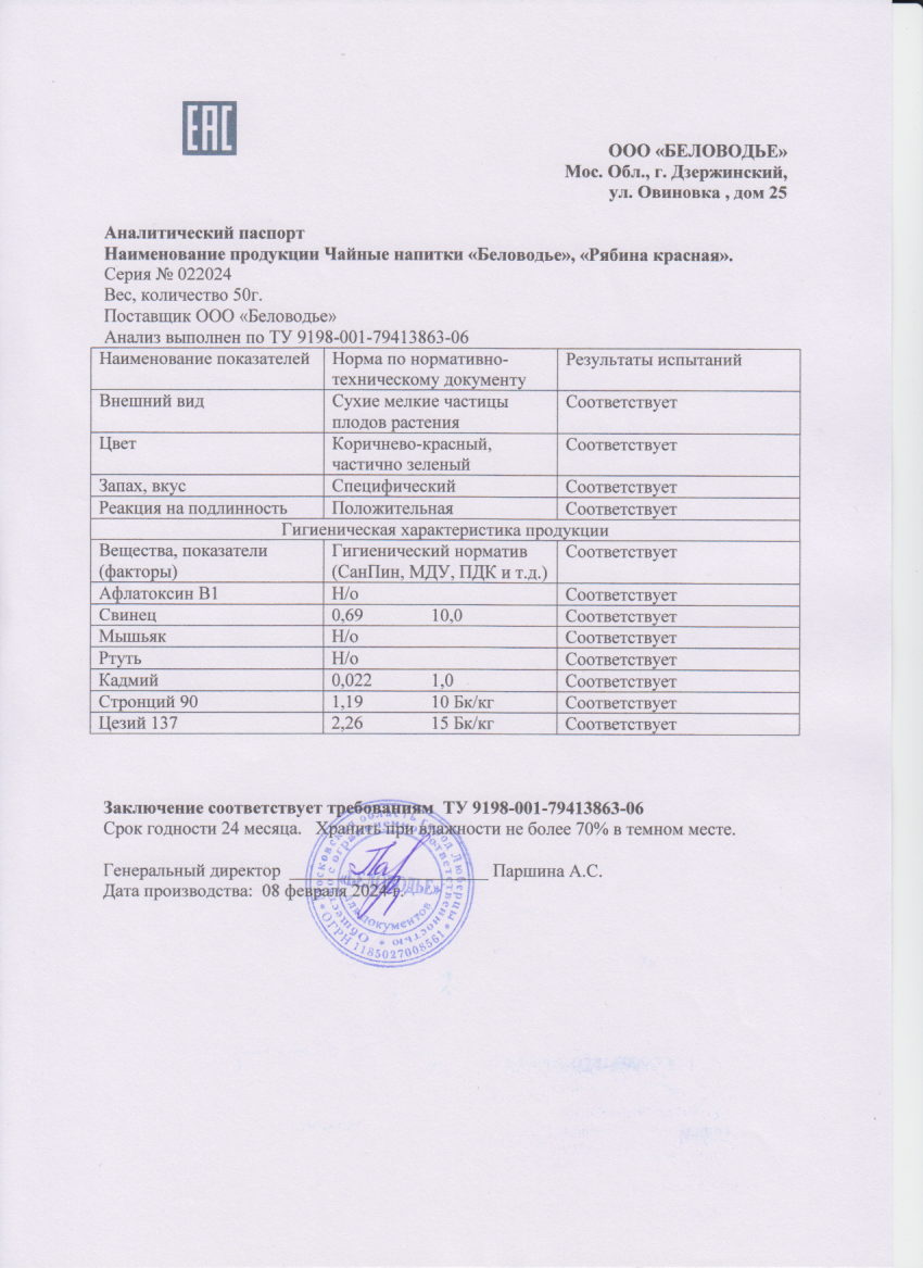 Паспорт №022024